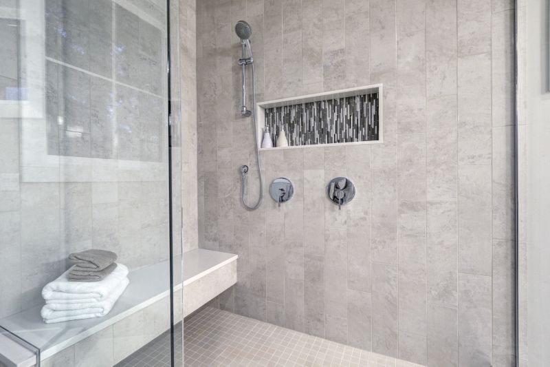 Compact Shower Niche Design